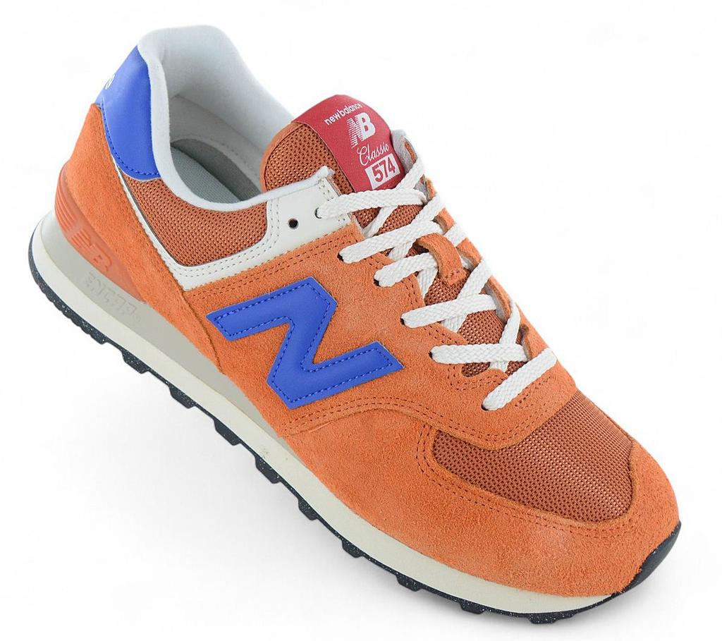 New Balance Classic 574 - Men's Sneakers Shoes Orange U574BRD ORIGINAL