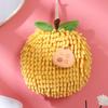 Quickdry Kitchen Hand Towel Chenille Absorbent Thickened Hanging Fruit Design
