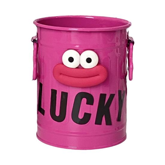 Cartoon Pen Holder Metal Storage Organizer for Pens Pencils Erasers Crayons Markers Large Capacity Desktop Pen Stand for Office School