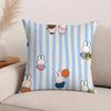 Cartoon MMiffy Pillow Case Office Cushions Suitable For Sofa Car Bedroom Decorative Cushion Cover
