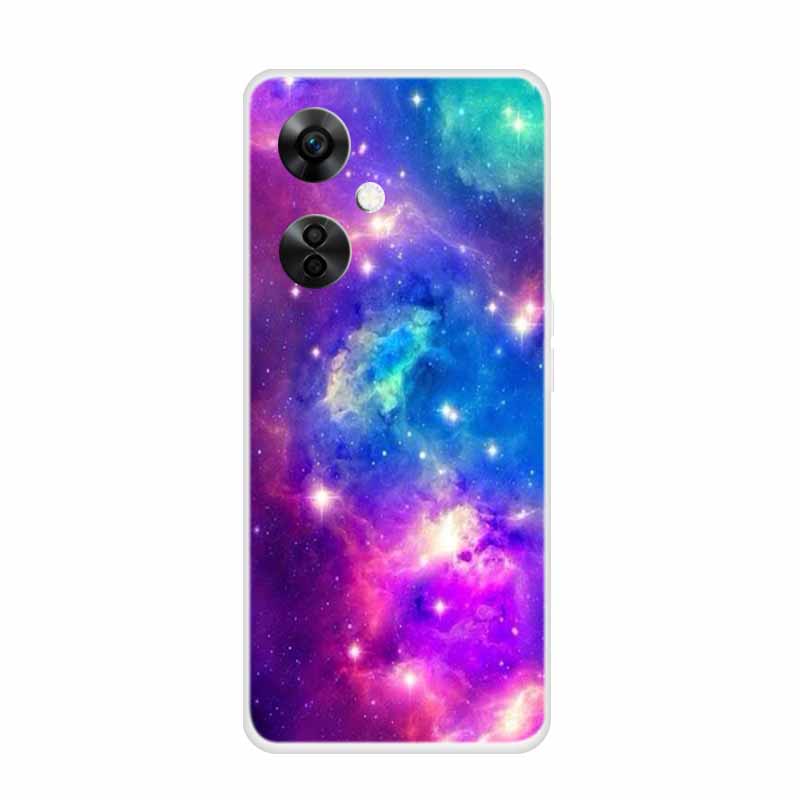 For OnePlus Nord CE 3 Lite 5G Cases Wolf Clear Soft TPU Silicone Phone Cover For One Plus Nord CE 3 5G Case Transparent Etui