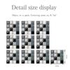 10x Household Kitchen Waterproof Creative Tile Stickers Three-dimensional Bright Film Mosaic Sticker Self-adhesive Wall Home Decor KTY