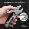 Multi-tool Knife Gear EDC Tool Set Adjustable Wrench Jaw Screwdriver Pliers Tool