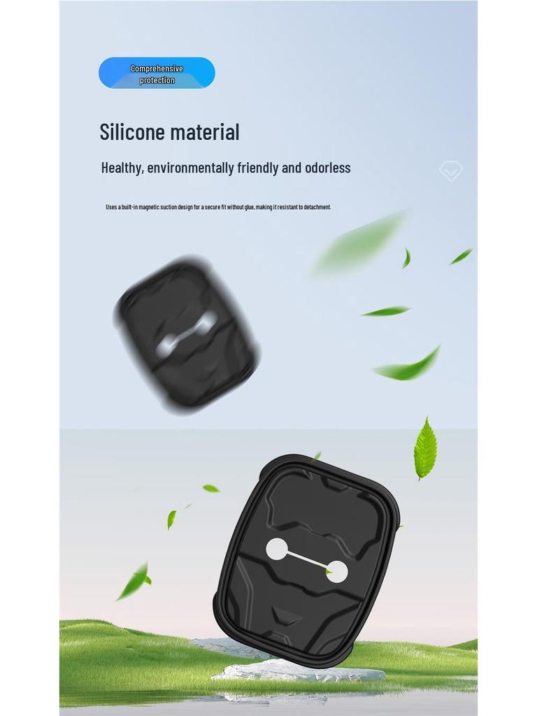 MINI Car Door Lock Anti-Collision Pad & Muting Cover