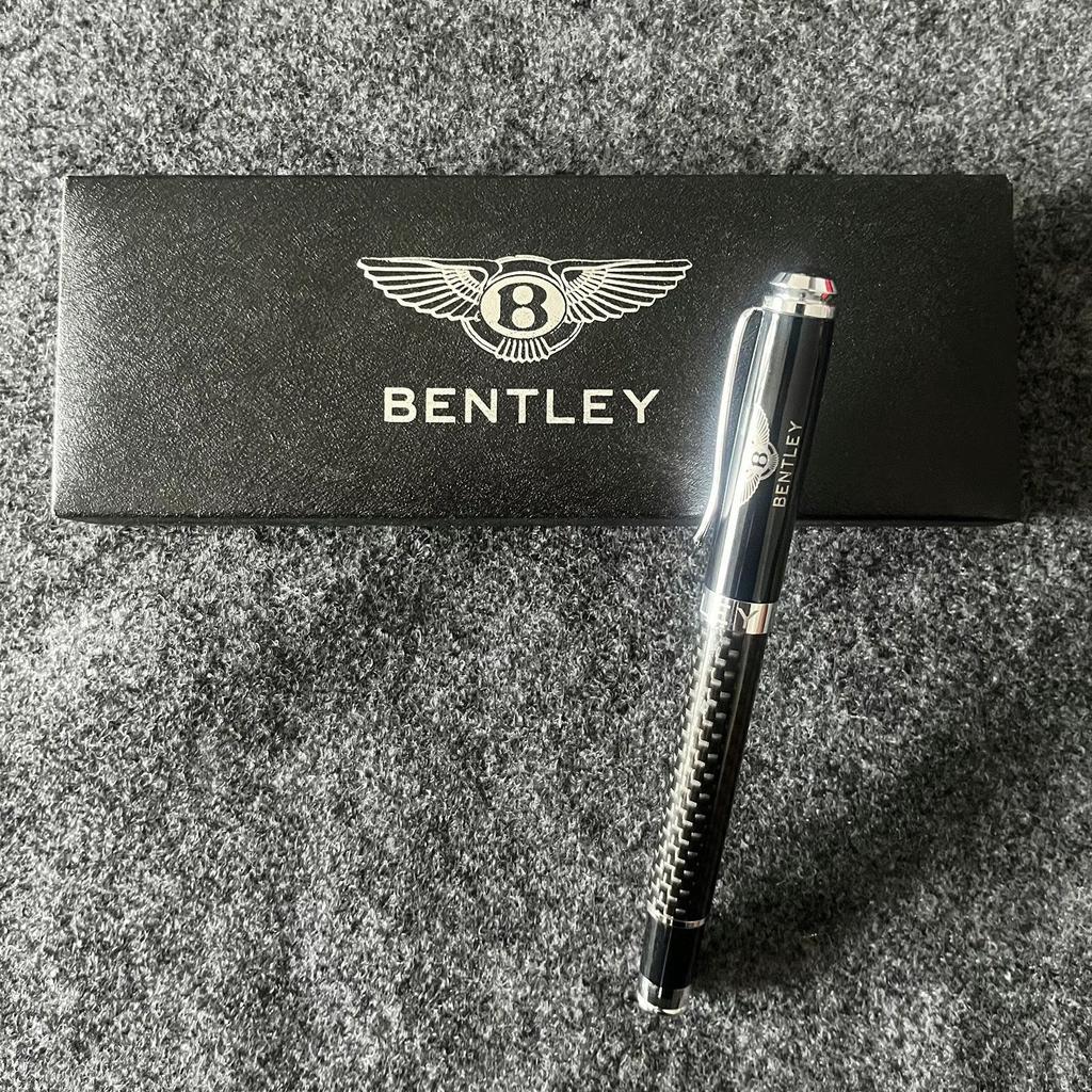 Высококлассный ЛОГОТИП Bentley В том же стиле Металлические Гравированные Подарочные сувениры для пикапа Ручки с подписью Гелевые ручки Для бизнеса и офиса Индивидуальные