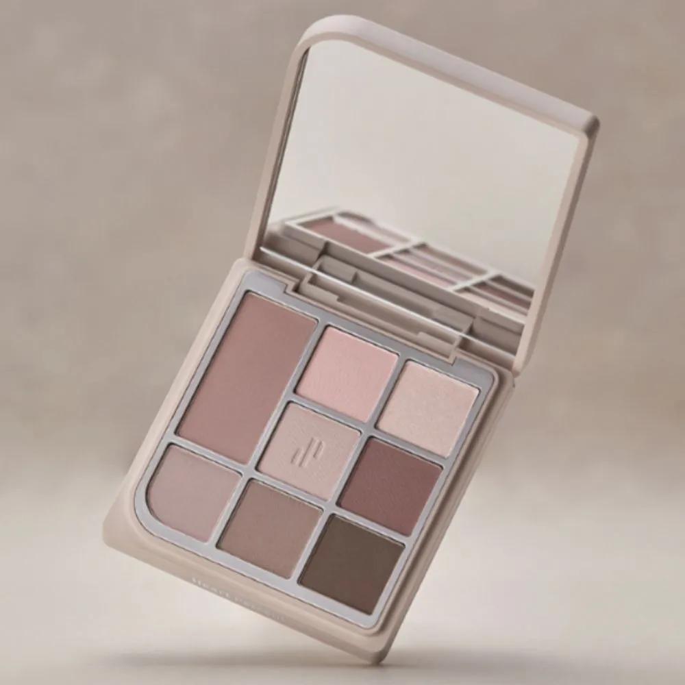Heart Percent Палетка теней для век Swatched Shadow 08 Нейтральная муза Фацет
