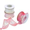 Elegant Multifunction Flat Seven-color Laser Fishtail Yarn Colorful Ribbon Hairpin Headdress Bow Flowers Cake Decorative Materials Home Decoration
