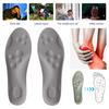 2 Pairs Shock Absorbing Shoe Insoles Memory Foam Insoles Breathable Sneaker Inserts Arch Support Insoles for Women Men