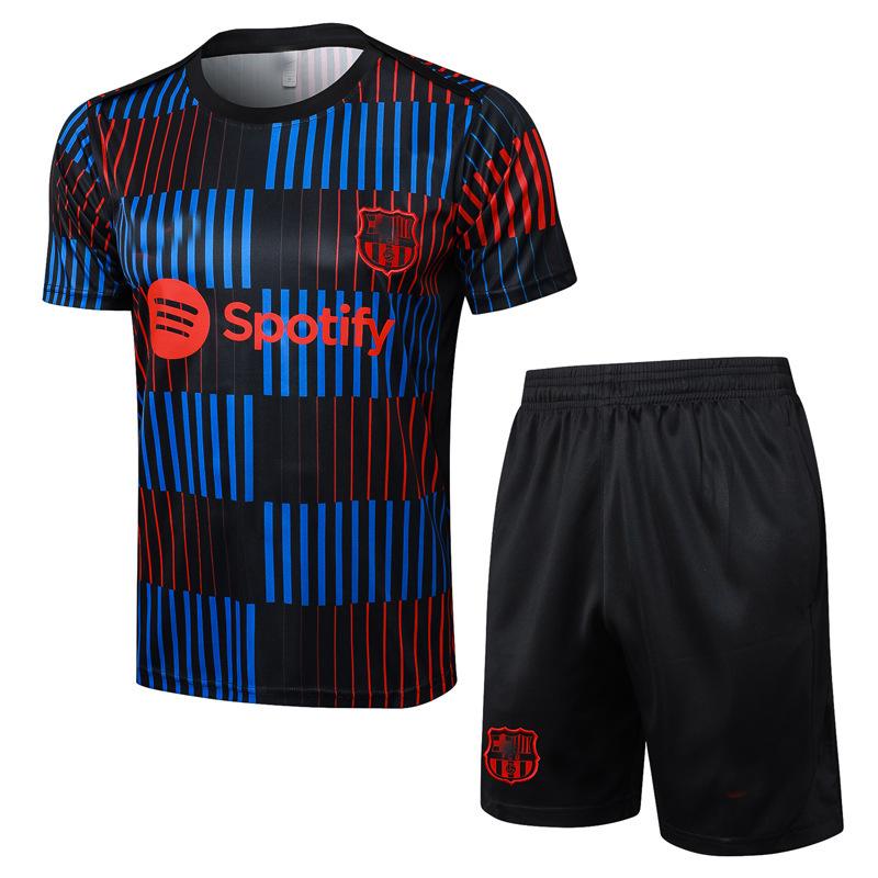 Football Training Jersey 2425 Riyadh Chelsea Barcelona Paris Real Madrid Arsenal Jersey Short-Sleeved Set