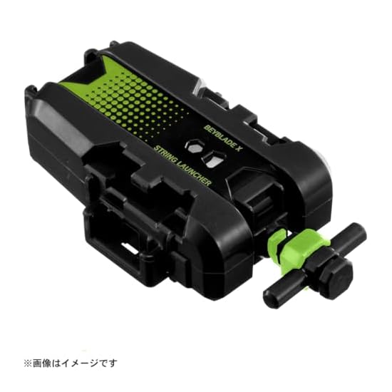 TAKARA TOMY BEYBLADE X BX-51 Запускатель со шнурком Черный x Зеленый