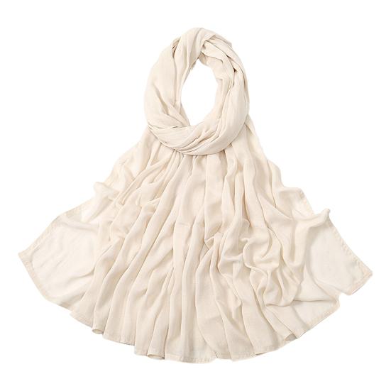 Women Scarf Solid Color Wide Edge Design Thin Scarf Breathable Shawl Versatile Head Wrap Stylish Accessory