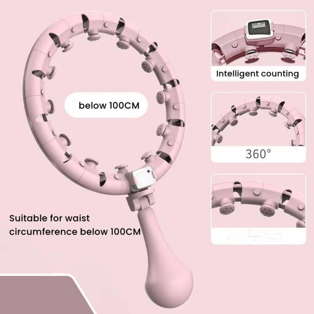 Регулируемое тонкое спортивное кольцо для талии, съемное, для похудения, фитнес-круг, потеря веса