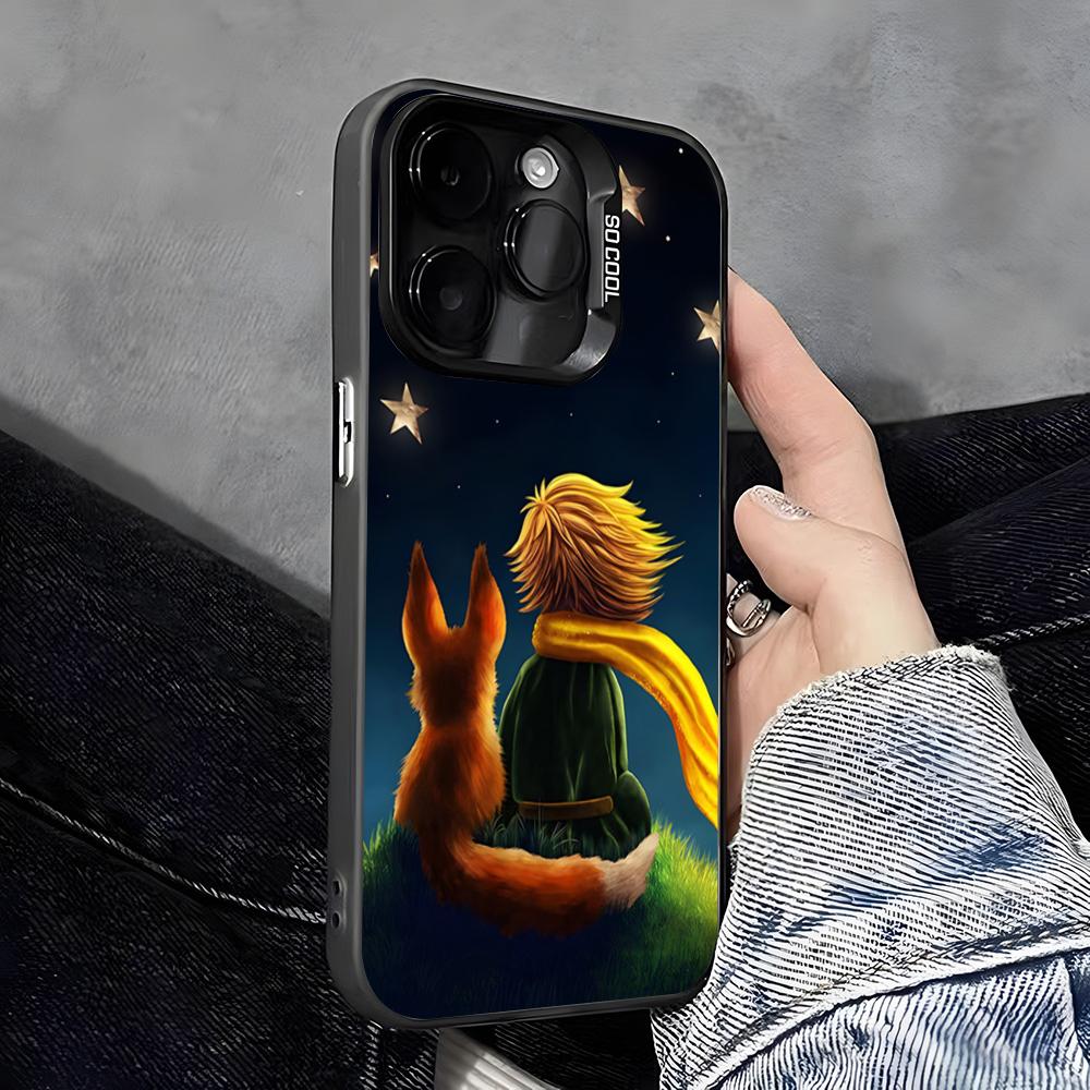 Чехол для телефона «Маленький принц» для iPhone 17 Pro Max 16 Pro Max 15 14 13 11 12 Mini Xs X Xr 7 8 Plus Se Цвет Серебристый Чехол