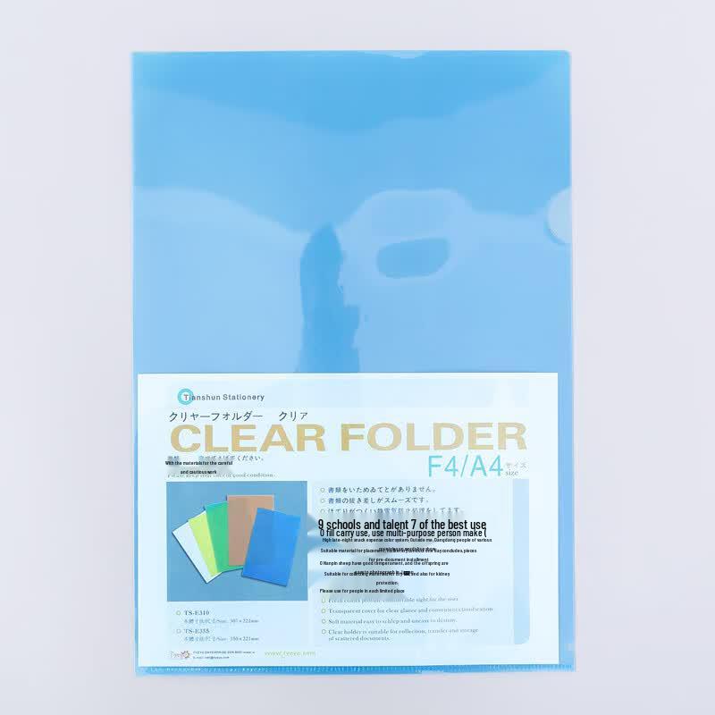 A4 L-Type Sheet Protector Folders (24-Pack)