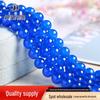 Blue Agate Frosted Beads for DIY Jewelry Accessories