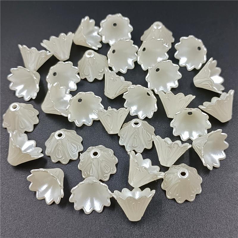 Butterfly Flower ABS Imitation Pearls Loose Beads DIY for Necklace Bracelet Jewelry Making