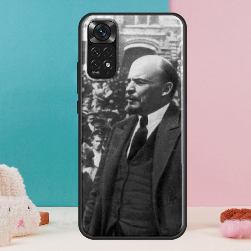 Чехол с флагом Советского Союза Ленина для Xiaomi Redmi Note 14 12 11 9 10 13 Pro 9S 10S 11S 12S Redmi 13C 10C 12C 14C