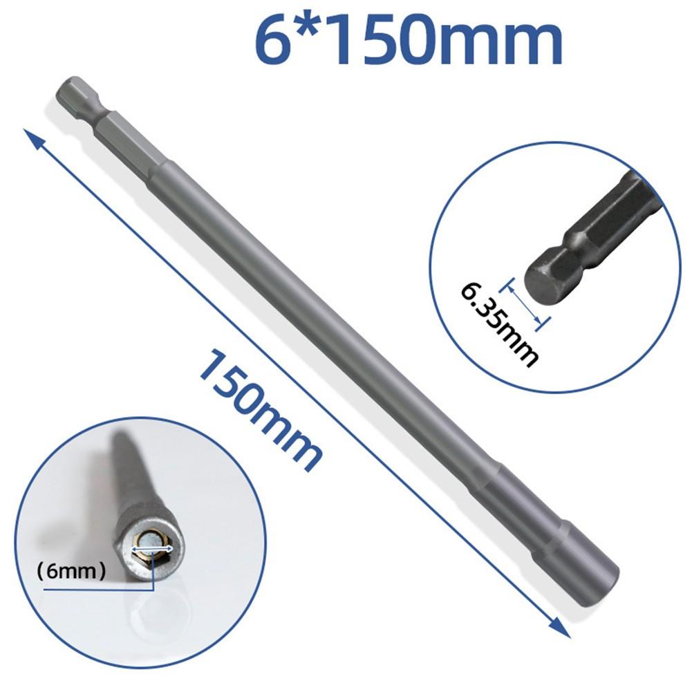 6 мм 19 мм Удлинитель торцевого ключа Магнитный набор гайковертов для оборудования