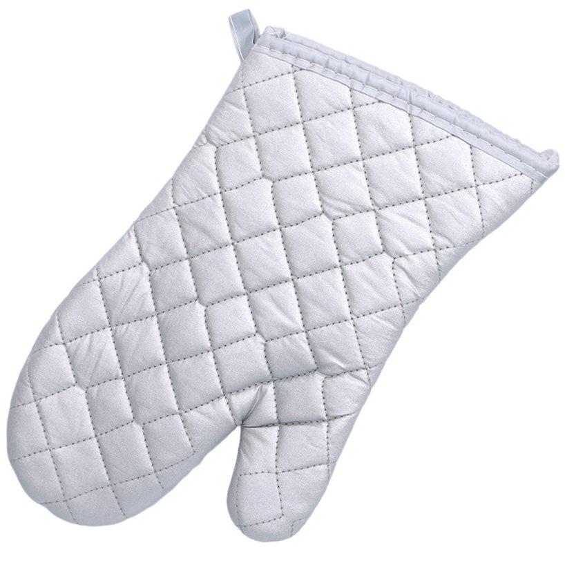 Non-slip Grilling Gloves Oven Mitts Baking Flexible Tkicken Cotton Lining Heat Resistant