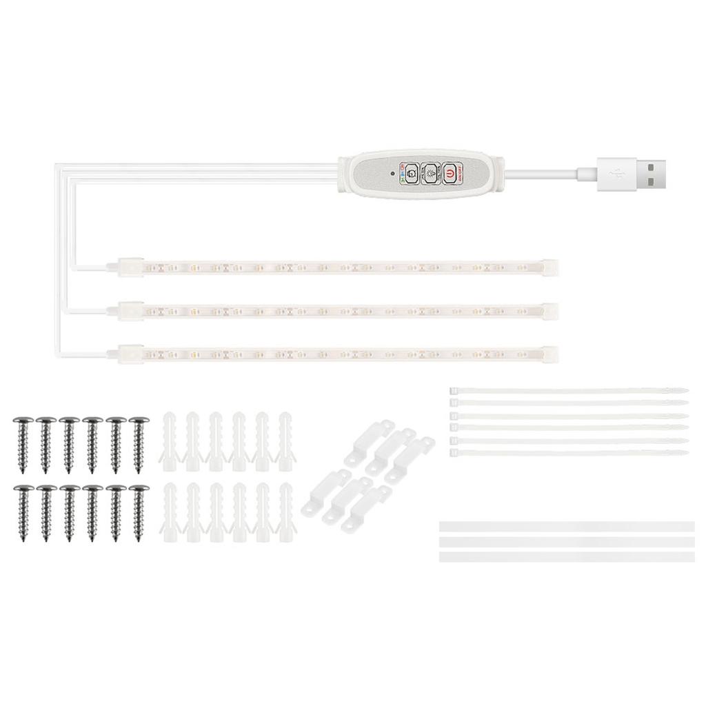 LED Growth Light Strips for Indoor Plants Pink-purple LEDs Grow Lamp for Hydroponics Succulent