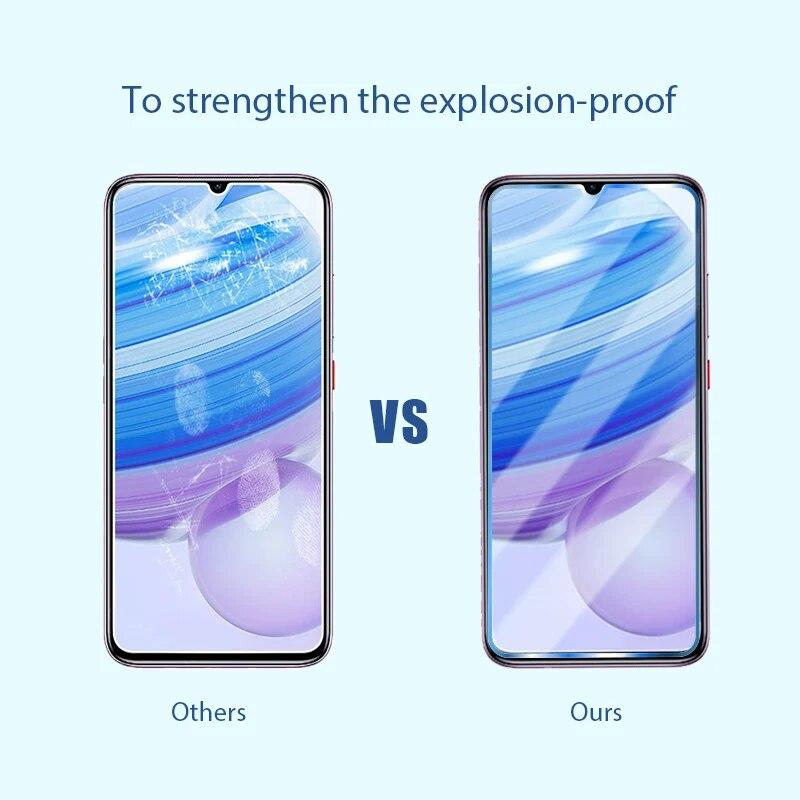 3 шт. закаленное стекло для Redmi Note 10 12 11 9 8 7 Pro Plus 5G 11S 10S 9S 9T 8T Защитная пленка для экрана Redmi 10C 10 9A 9C стекло