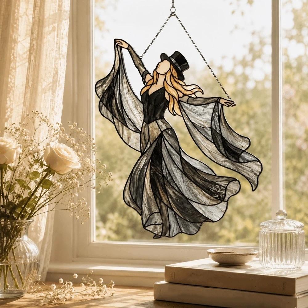Home Decor Hanging Ornaments Acrylic Wind Spinner Garden Decor Window Pendant Home