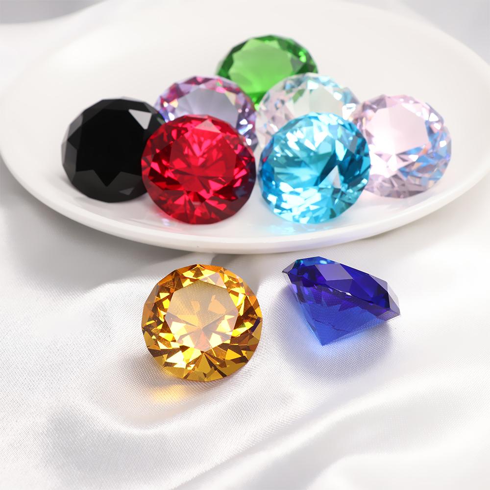 30mm DIY Party Decoration Romantic Gifts Crystals Diamond Wedding Supplies Clear Table Confetti