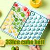 33 Ice Boll Хоккейная полипропиленовая форма для замороженного виски Мяч для мороженого Поднос для кубиков льда Коробка для изготовления леденцов Подарки Кухонные инструменты Аксессуары