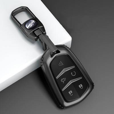 Чехол-обложка из ТПУ для автомобильного ключа ATS CT6 CTS DTS XT5 Escalade ESV SRX STS XTS ELR 2014 - 2018 Держатель для дистанционного ключа Брелок