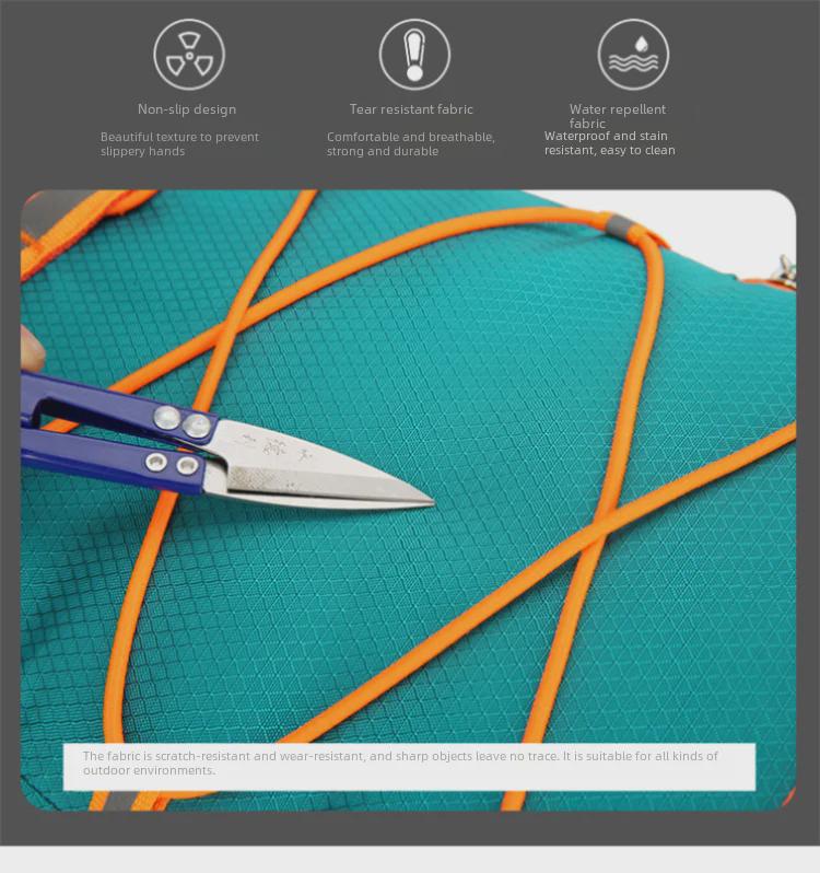 2024 Водонепроницаемый вместительный рюкзак для велоспорта - износостойкий полиэстер для занятий спортом на открытом воздухе