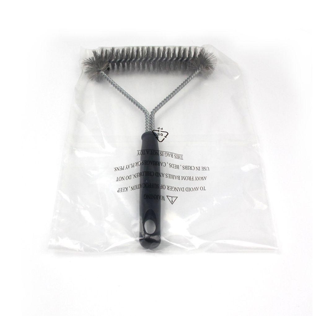 11-дюймовая щетка для чистки барбекю, нержавеющая сталь, инструменты для очистки гриля для барбекю