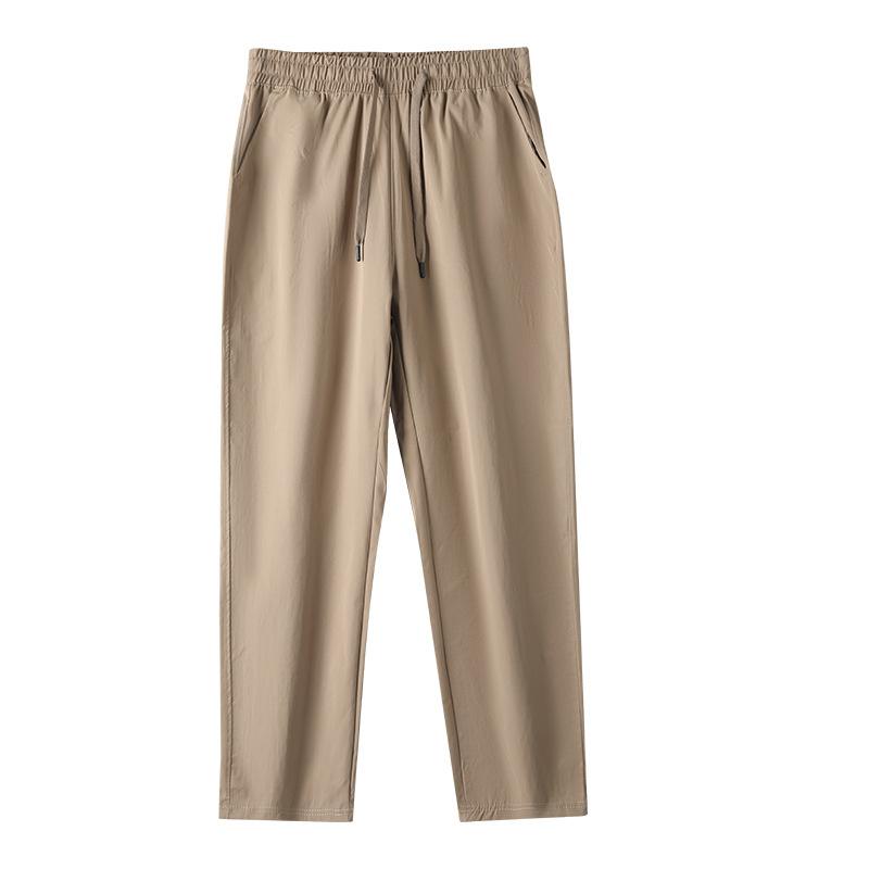 Quick-dry men's hiking pants, new spring/summer style, drapey, casual, sporty, versatile, loose-fitting long pants