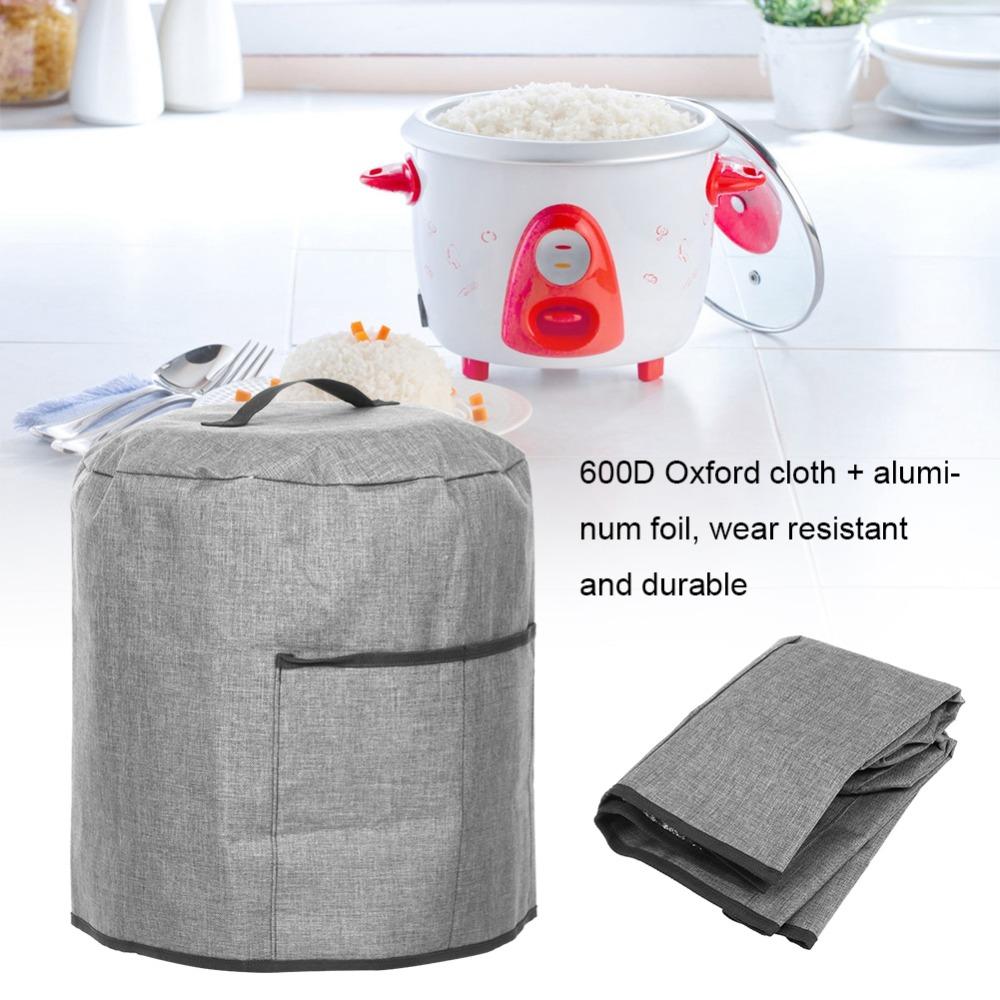 with Pocket Appliance Cover Round Shape Kitchen Cover Durable Dust Cover Storage Use