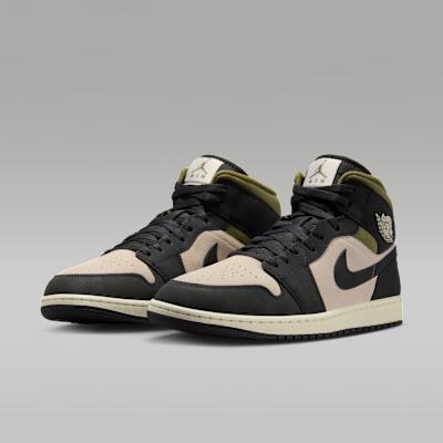 Jordan 1 Mid SE Off Noir Medium Olive