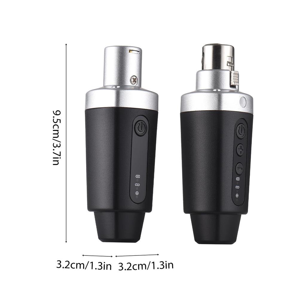 Микрофон беспроводной XLR передатчик и приемник беспроводная микрофонная система для аудиомикшера электрический