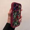 Для iPhone 17 16 15 14 13 12 11 Pro Max Air Case Винтажный Цветочный Узор Силиконовый Чехол Для iPhone XS Max XR X 7 8 Plus 16E Funda