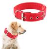 Pet Collar Adjustable Nylon Dog Neck Circle Long-lasting Pet Neck Strap with Traction Ring Pet Supplies