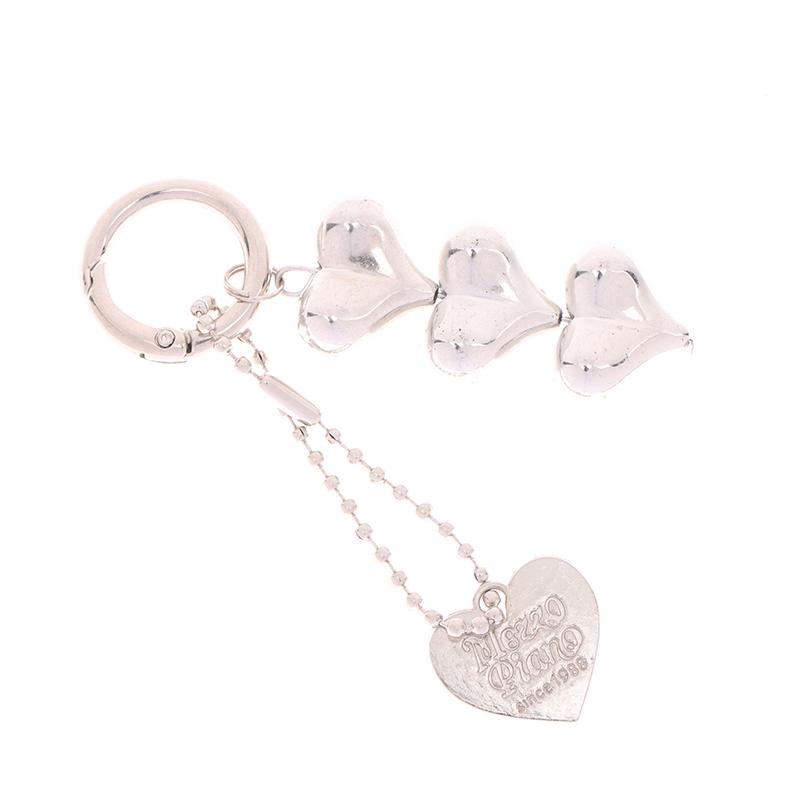 Fashionable Heart Beaded Key Chain Multifunctional Mobile Phone Lanyard Personalized Car Key Accessory Key Ring Bag Pendant
