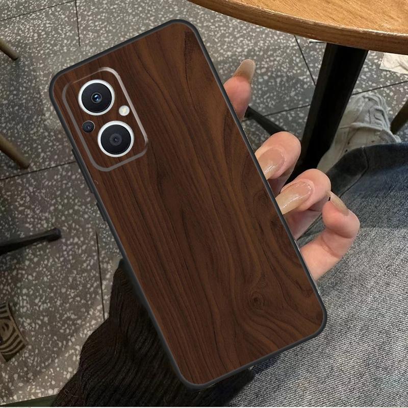 Oak Wood Texture Pattern Funda For OPPO Reno 8T 2Z 4Z 5Z 10 4 5 6 7 8 Lite OPPO Find X2 X3 Neo X6 Pro X5 Lite Case