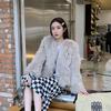 Женская шуба осенне-зимняя новая имитация лисьего меха короткая шуба из меха токи с более выразительным темпераментом