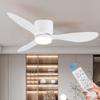 IRALAN Modern Ceiling Fan with Light for Room Kitchen Living Room Decoration Home 42inch 52inch High Air Volume LED Electric Fan