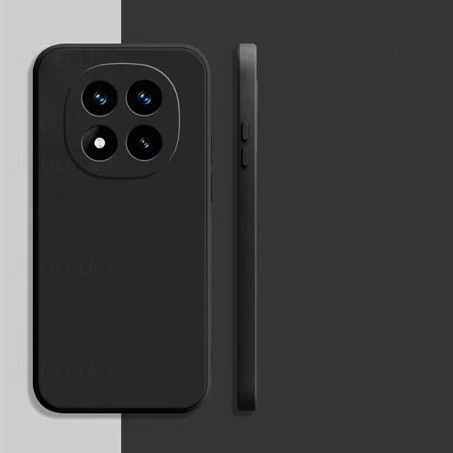 Квадратный чехол из жидкого силикона для Xiaomi Redmi Note 15 Pro Plus Poco M8 5G X8 Max F8 17 Ultra, однотонный, с полной защитой
