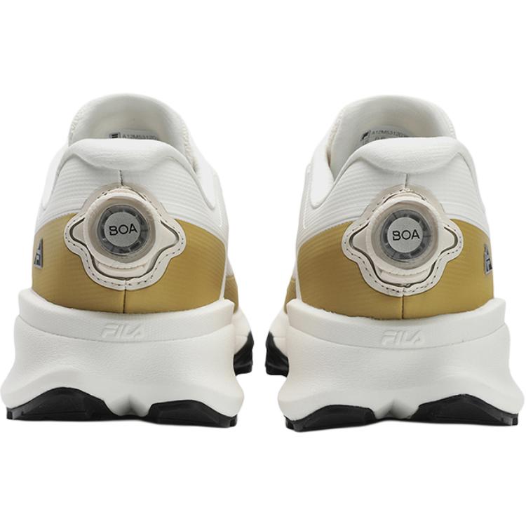 Fila Lynx Boa 3+ Удобные Модные Прочные Низкие Кроссовки Мужские кроссовки Бело-желтые A12M531203F-CS