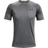 Velocity Solid Logo Crew Neck Short Sleeve T-Shirt Men Tops Dark-Gray 1327965-012