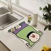 Kitchen Countertop Drain Mat Diatom Mud Absorbent Mat Tabletop Table Mat Drinking Machine Coffee Machine Waterproof Coaster