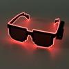 Bar Supplies Glowing Led Light Up Glasses LED Luminous Glasses Glowing Sunglasses Mosaic Glasses