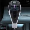 Crystal Touch Activated LED Gear Shift Knob Breathable Light W/ USB Charger VIP Logo