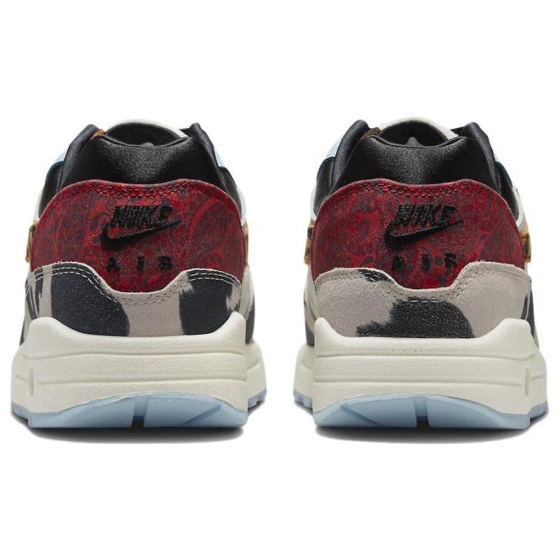 Nike Женские кроссовки Air Max 1 '87 'Great Indoors Tiger Swoosh Cow Print' Повседневная обувь FD0827-133
