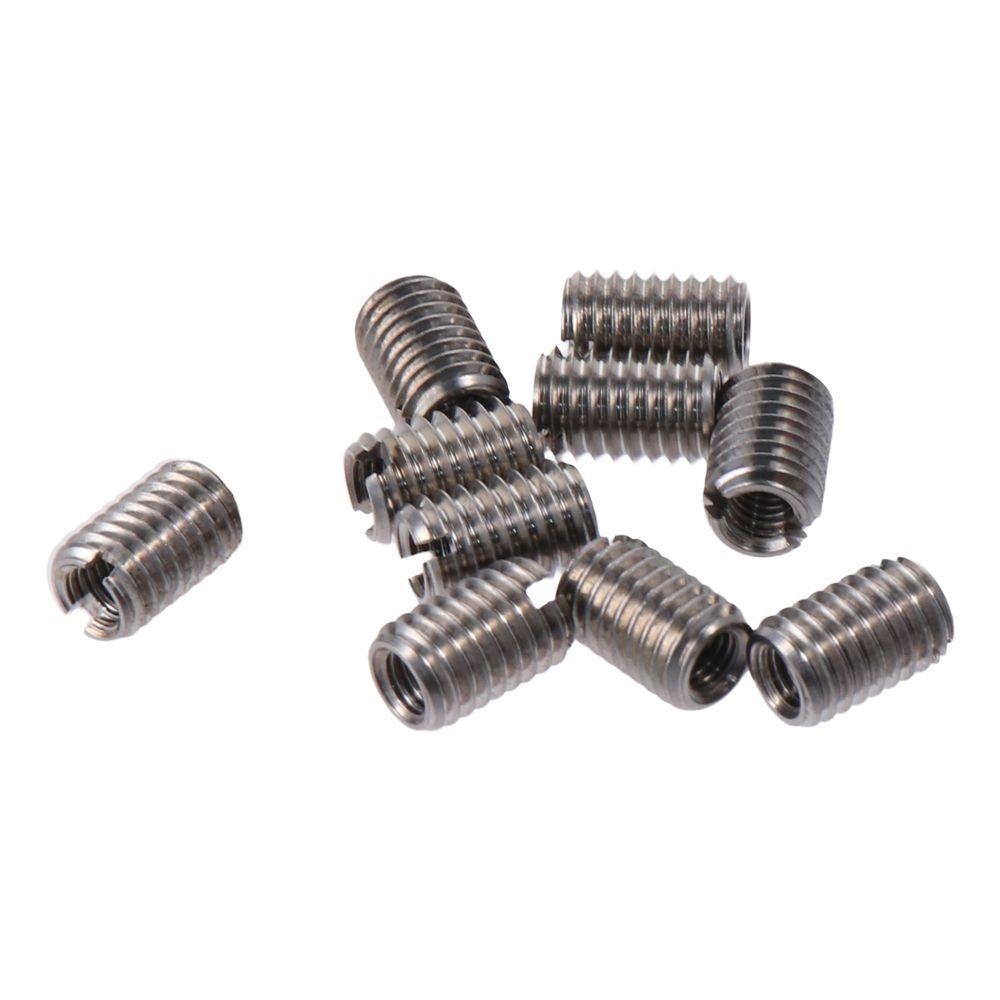 10 шт. гайки для ремонта с резьбой M8 Male to M5 Female из нержавеющей стали, гладкие гайки-переходники