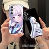 Blue Archive Ushio Noa Matte Mobile Phone Case for Samsung Galaxy S26 S25 S24 S23 S22 S21 S20 Note20 Plus FE Ultra Colorful